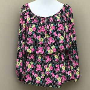 SALE⬇️$27 | Betsey Johnson Boho Blouse